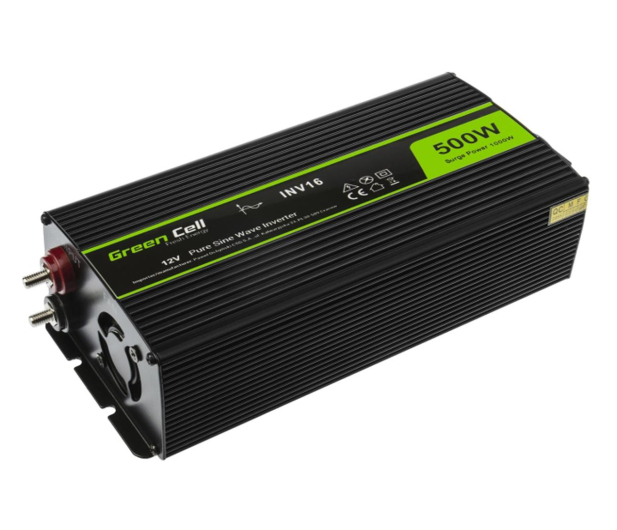 Green Cell Przetwornica napięcia 12V na 230V 500W/1000W - 548230 - zdjęcie
